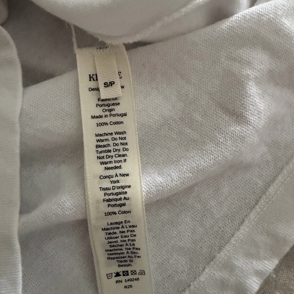 KHAITE White Mae Oversized T Shirt - Picture 3 of 5